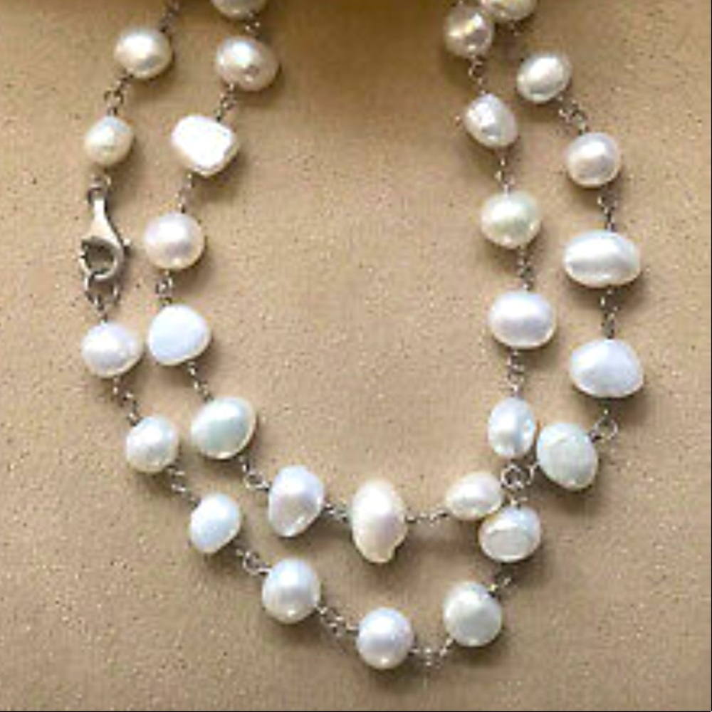 Silpada Necklace  - Fresh Catch Pearl Necklace - Picture 5 of 5